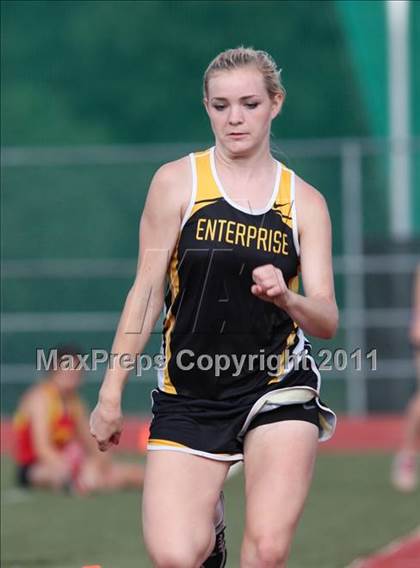 Thumbnail 2 in CIF NS Masters D1 Track & Field Championships (Girls Triple Jump) photogallery.