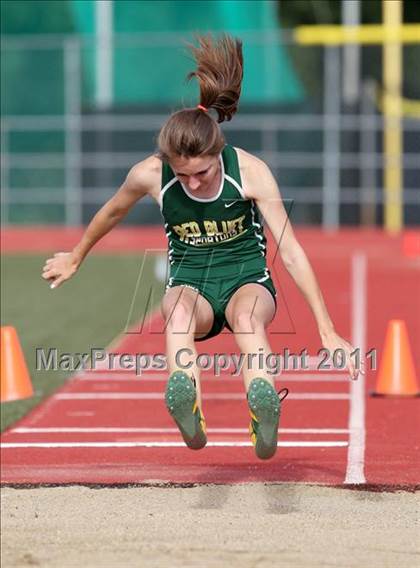Thumbnail 2 in CIF NS Masters D1 Track & Field Championships (Girls Triple Jump) photogallery.