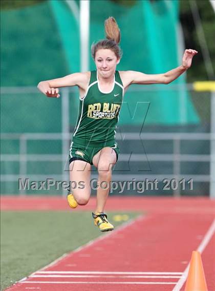 Thumbnail 1 in CIF NS Masters D1 Track & Field Championships (Girls Triple Jump) photogallery.