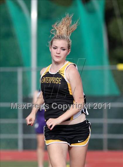Thumbnail 1 in CIF NS Masters D1 Track & Field Championships (Girls Triple Jump) photogallery.