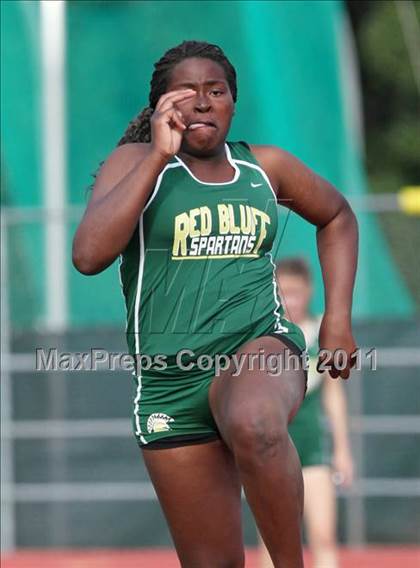 Thumbnail 2 in CIF NS Masters D1 Track & Field Championships (Girls Triple Jump) photogallery.