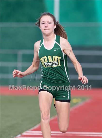 Thumbnail 2 in CIF NS Masters D1 Track & Field Championships (Girls Triple Jump) photogallery.
