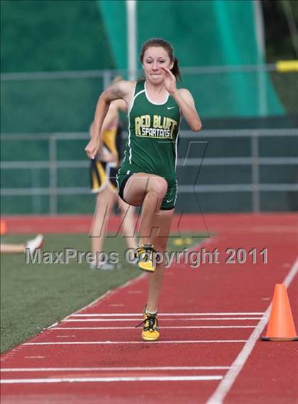 Thumbnail 2 in CIF NS Masters D1 Track & Field Championships (Girls Triple Jump) photogallery.