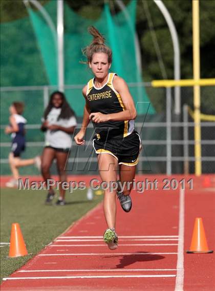 Thumbnail 3 in CIF NS Masters D1 Track & Field Championships (Girls Triple Jump) photogallery.