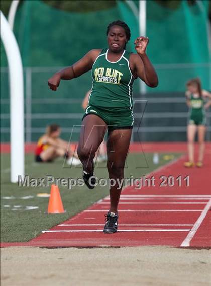 Thumbnail 1 in CIF NS Masters D1 Track & Field Championships (Girls Triple Jump) photogallery.