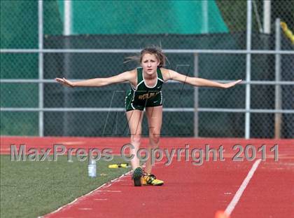 Thumbnail 3 in CIF NS Masters D1 Track & Field Championships (Girls Triple Jump) photogallery.