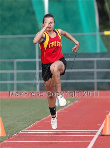 Thumbnail 3 in CIF NS Masters D1 Track & Field Championships (Girls Triple Jump) photogallery.