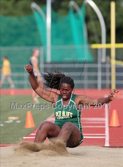 Thumbnail 1 in CIF NS Masters D1 Track & Field Championships (Girls Triple Jump) photogallery.