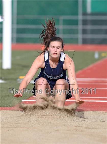Thumbnail 1 in CIF NS Masters D1 Track & Field Championships (Girls Triple Jump) photogallery.