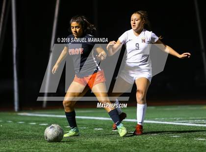 Thumbnail 1 in  Troy @ Harvard-Westlake (CIF SS D1 Playoff) photogallery.