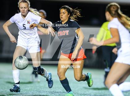 Thumbnail 2 in  Troy @ Harvard-Westlake (CIF SS D1 Playoff) photogallery.