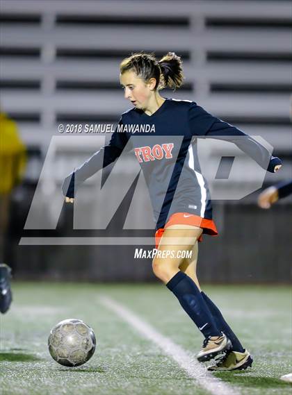 Thumbnail 1 in  Troy @ Harvard-Westlake (CIF SS D1 Playoff) photogallery.
