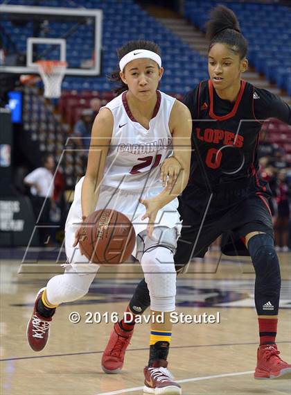 Thumbnail 2 in Antelope Valley vs. Cardinal Newman (CIF State D4 Final) photogallery.