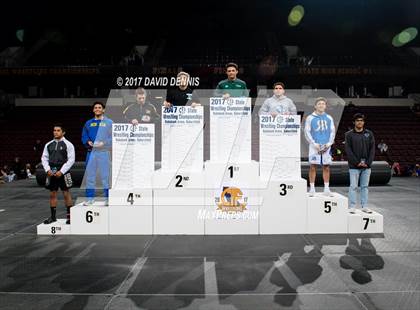 Thumbnail 1 in CIF State Boys Wrestling Championships (Awards) photogallery.