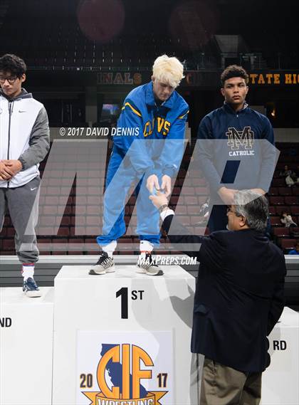 Thumbnail 3 in CIF State Boys Wrestling Championships (Awards) photogallery.