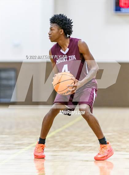 Thumbnail 3 in Living Water Christian vs Mount Zion (Isaac Levy Veterans Day Tournament) photogallery.