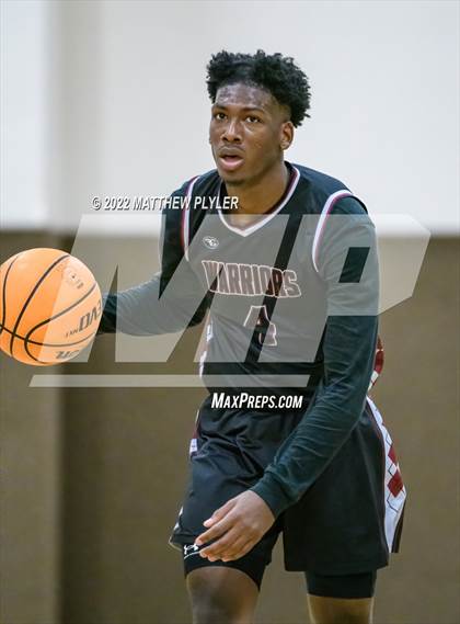 Thumbnail 2 in Living Water Christian vs Mount Zion (Isaac Levy Veterans Day Tournament) photogallery.