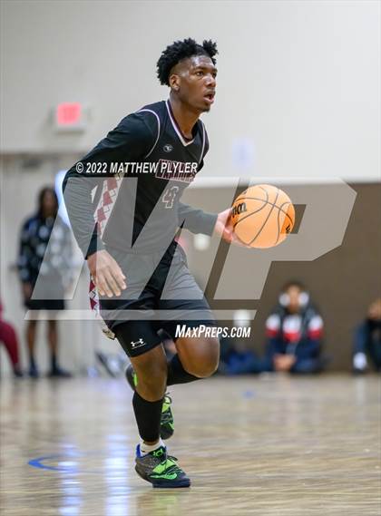 Thumbnail 3 in Living Water Christian vs Mount Zion (Isaac Levy Veterans Day Tournament) photogallery.