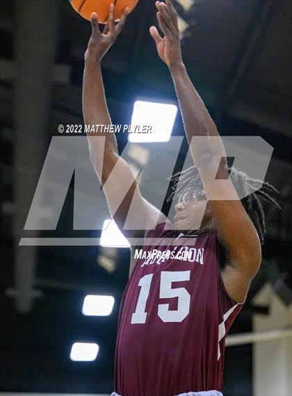 Thumbnail 2 in Living Water Christian vs Mount Zion (Isaac Levy Veterans Day Tournament) photogallery.