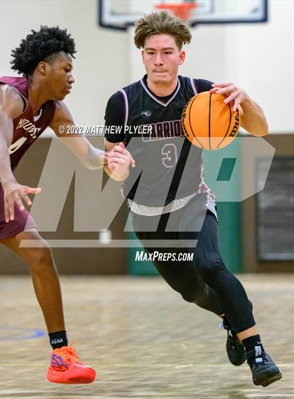 Thumbnail 2 in Living Water Christian vs Mount Zion (Isaac Levy Veterans Day Tournament) photogallery.