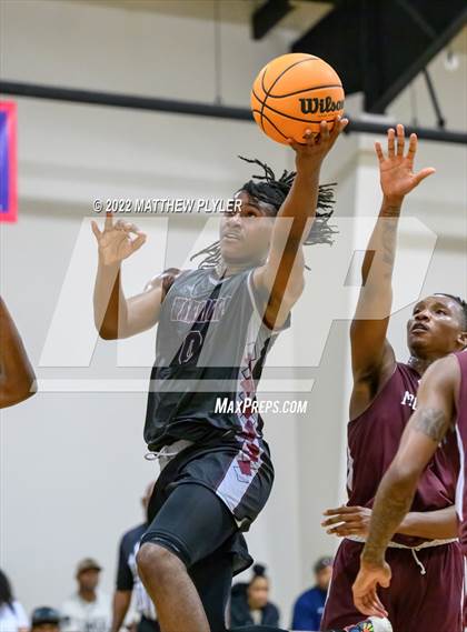 Thumbnail 2 in Living Water Christian vs Mount Zion (Isaac Levy Veterans Day Tournament) photogallery.