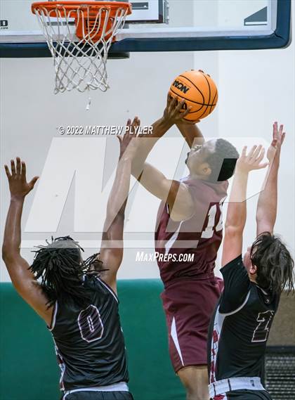 Thumbnail 3 in Living Water Christian vs Mount Zion (Isaac Levy Veterans Day Tournament) photogallery.