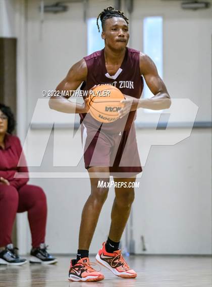 Thumbnail 3 in Living Water Christian vs Mount Zion (Isaac Levy Veterans Day Tournament) photogallery.