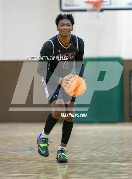 Thumbnail 2 in Living Water Christian vs Mount Zion (Isaac Levy Veterans Day Tournament) photogallery.