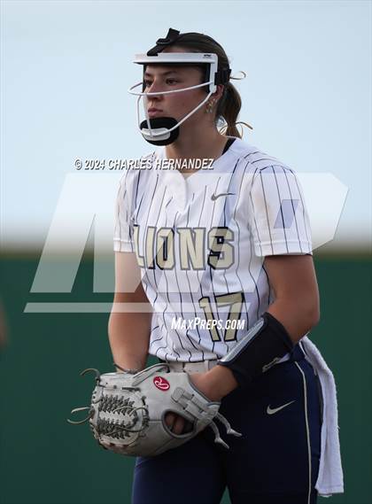 Thumbnail 1 in Lake Creek vs. A&M Consolidated (UIL Softball 5A Region III Quarterfinal) photogallery.