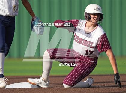 Thumbnail 3 in Lake Creek vs. A&M Consolidated (UIL Softball 5A Region III Quarterfinal) photogallery.