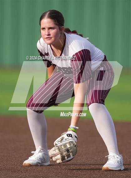Thumbnail 1 in Lake Creek vs. A&M Consolidated (UIL Softball 5A Region III Quarterfinal) photogallery.