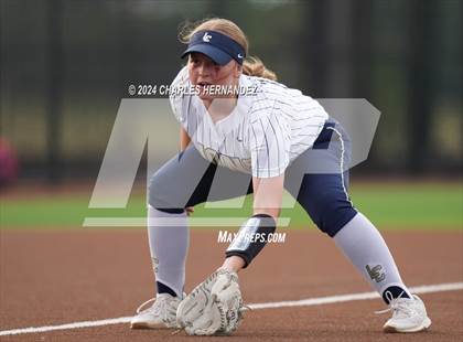 Thumbnail 1 in Lake Creek vs. A&M Consolidated (UIL Softball 5A Region III Quarterfinal) photogallery.