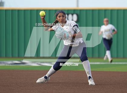 Thumbnail 2 in Lake Creek vs. A&M Consolidated (UIL Softball 5A Region III Quarterfinal) photogallery.