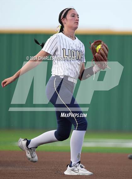 Thumbnail 1 in Lake Creek vs. A&M Consolidated (UIL Softball 5A Region III Quarterfinal) photogallery.