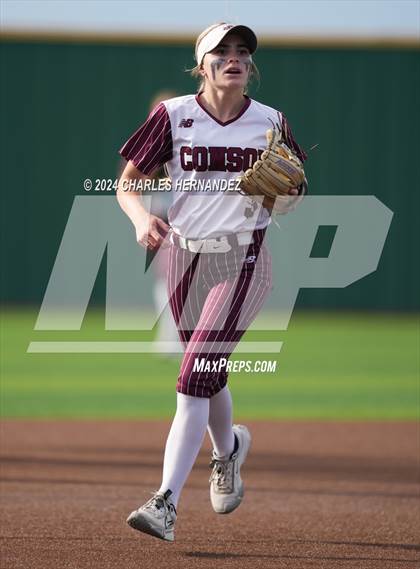 Thumbnail 3 in Lake Creek vs. A&M Consolidated (UIL Softball 5A Region III Quarterfinal) photogallery.