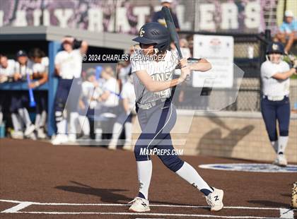 Thumbnail 3 in Lake Creek vs. A&M Consolidated (UIL Softball 5A Region III Quarterfinal) photogallery.