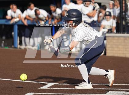 Thumbnail 2 in Lake Creek vs. A&M Consolidated (UIL Softball 5A Region III Quarterfinal) photogallery.