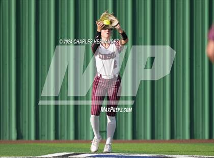 Thumbnail 2 in Lake Creek vs. A&M Consolidated (UIL Softball 5A Region III Quarterfinal) photogallery.