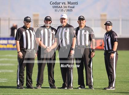 Thumbnail 1 in Cedar vs. Manti (UHSAA 3A Final) photogallery.