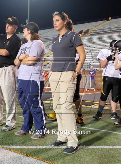 Thumbnail 2 in Pickett County vs. Monterey @ Tennessee Tech photogallery.