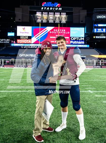 Thumbnail 2 in Thayer Academy vs Dexter (NEPSAC John "Moose" Curtis Bowl at Gillette Stadium) photogallery.
