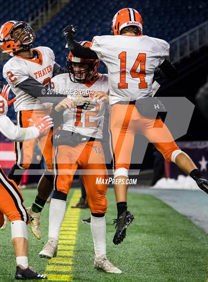 Thumbnail 3 in Thayer Academy vs Dexter (NEPSAC John "Moose" Curtis Bowl at Gillette Stadium) photogallery.