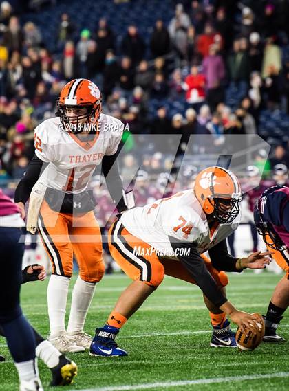 Thumbnail 1 in Thayer Academy vs Dexter (NEPSAC John "Moose" Curtis Bowl at Gillette Stadium) photogallery.