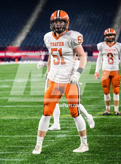Thumbnail 1 in Thayer Academy vs Dexter (NEPSAC John "Moose" Curtis Bowl at Gillette Stadium) photogallery.