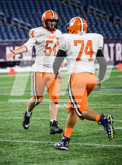 Thumbnail 3 in Thayer Academy vs Dexter (NEPSAC John "Moose" Curtis Bowl at Gillette Stadium) photogallery.