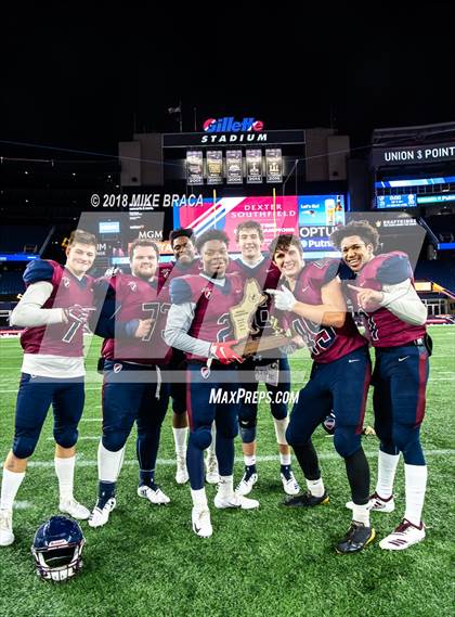 Thumbnail 1 in Thayer Academy vs Dexter (NEPSAC John "Moose" Curtis Bowl at Gillette Stadium) photogallery.