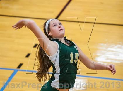 Thumbnail 2 in Bristol Eastern vs Bishop Feehan (2013 Volleyhall Classic) photogallery.