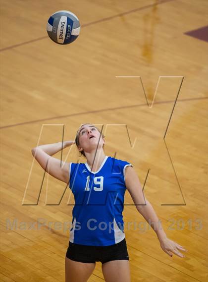 Thumbnail 2 in Bristol Eastern vs Bishop Feehan (2013 Volleyhall Classic) photogallery.