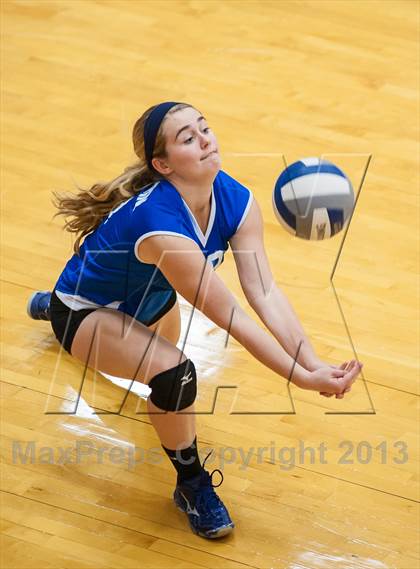 Thumbnail 3 in Bristol Eastern vs Bishop Feehan (2013 Volleyhall Classic) photogallery.
