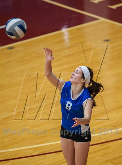 Thumbnail 3 in Bristol Eastern vs Bishop Feehan (2013 Volleyhall Classic) photogallery.
